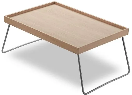 Fritz Hansen Skagerak Nomad Serving Table Oak/Steel Silk Grey