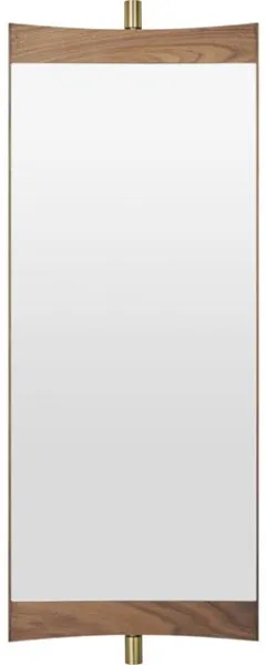 Gubi Vanity 1 Mirror American Walnut